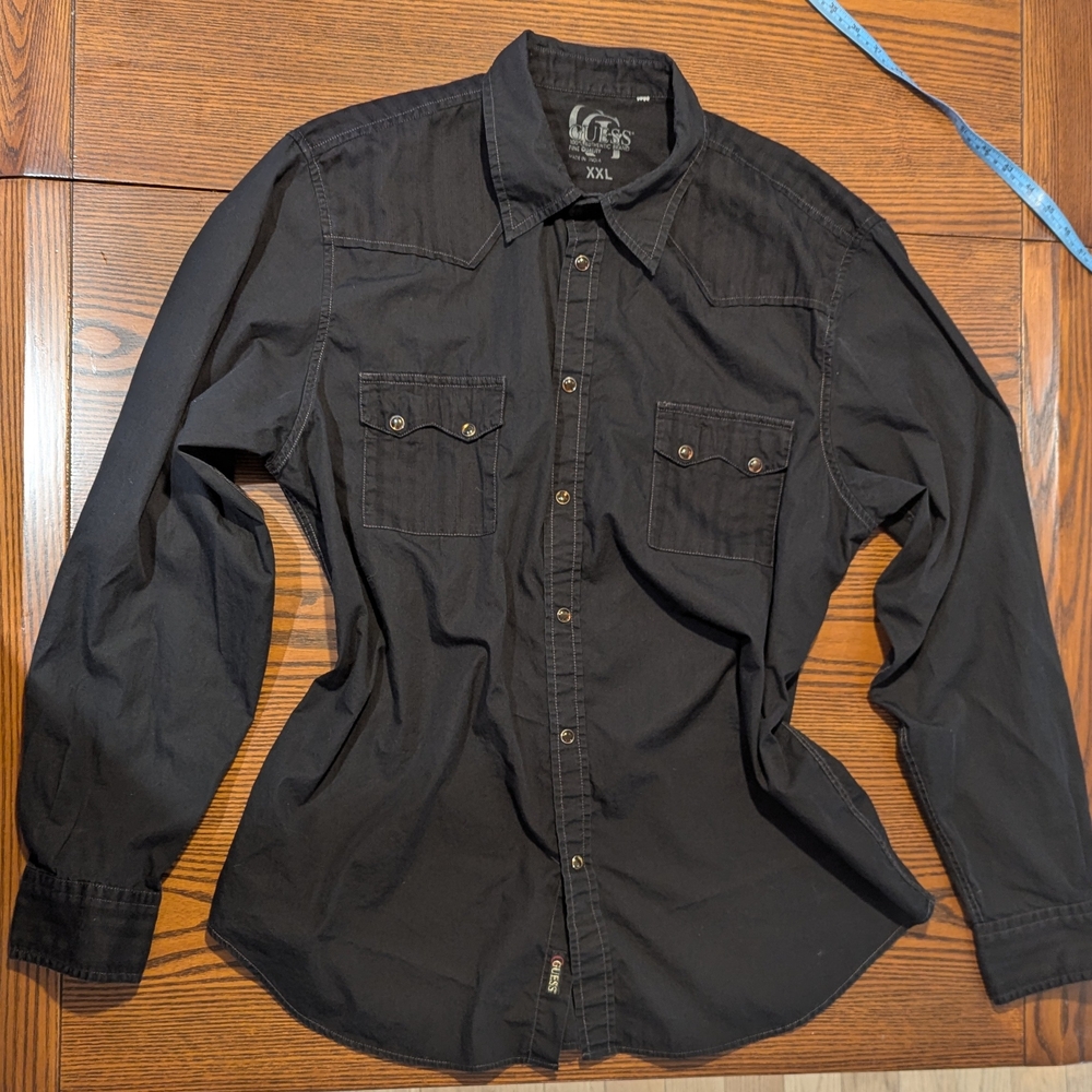 G by Guess Black Blouse